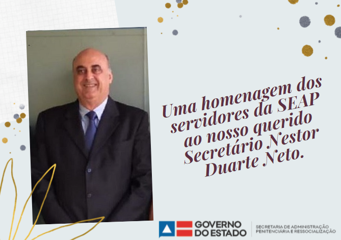 Parabéns, Secretário.