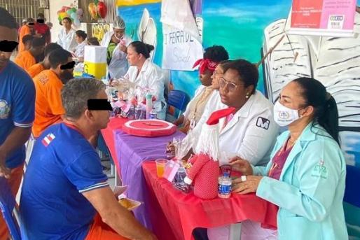 Colônia Penal de Simões Filho promove Feira de Saúde