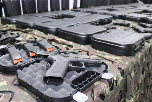 Governo do Estado, através da SEAP, incrementa armamento da Polícia Penal com a entrega de 1000 Glocks