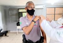 Governo do Estado e Seap iniciaram na última sexta-feira (09) a vacinação contra a covid-19 para os policiais penais