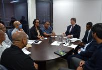 Secretário José Antônio Maia Gonçalves e equipe se reúnem com membros do SINDAP.