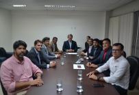 Secretário José Antonio Gonçalves e sua equipe se reúne com membros do Ministério Público Estadual.