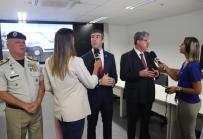 Foram divulgados nesta tarde, em coletiva de imprensa, os resultados da operação de transferência dos líderes de organizações criminosas que continuavam intramuros comandando ataques a tiros fora dos presídios