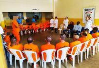 Roda de conversa entre os idosos do Conjunto Penal de Vitória da Conquista