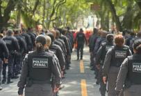 Polícia Penal se apresenta pela primeira vez com os policiais no desfile do 7 de Setembro.