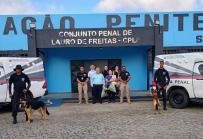 MEMBROS DOS CONSELHO PENITENCIÁRIO VISITAM O CONJUNTO PENAL DE LAURO DE FREITAS.