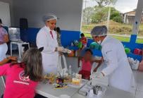 Crianças e famílias visitantes tem programação especial no Conjunto Penal de Itabuna