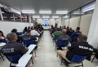 Seap realiza oficina sobre a melhoria de condições de apenados no sistema prisional