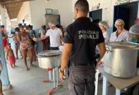 Conjunto Penal de Serrinha realiza sopão solidário para comunidade da região