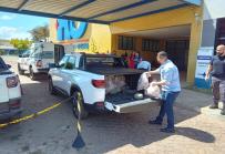 Conjunto Penal de Barreiras doa mais meia tonelada de alimentos para Hospital do Oeste