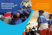 SEAP forma primeira turma do Curso de Armador Estrutural no Conjunto Penal de Brumado