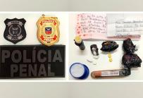 Homem é flagrado tentando entrar com medicamento para disfunção erétil no Conjunto Penal Masculino de Salvador