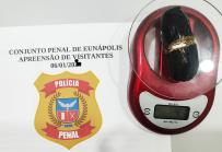 Conjunto Penal de Eunápolis: visitante é flagrada com cilindro de drogas nas partes íntimas