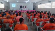 Palestra encerra atividades do Outubro Rosa no Conjunto Penal de Feira de Santana