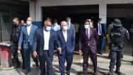 Secretário de Administração Penitenciaria e Ressocialização e sua equipe de trabalho, recebem no Complexo da Mata Escura membros do Conselho Nacional de Justiça, autoridades locais e reúnem-se com o Secretário da Casa Civil e Procurador-Geral do Estado.