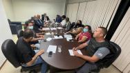 Secretário de Administração Penitenciária e Ressocialização se reúne com membros do Sinspeb