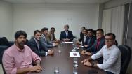 Secretário José Antonio Gonçalves e sua equipe se reúne com membros do Ministério Público Estadual.