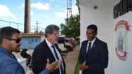 Secretário da SEAP visita o CPANG em Vitoria da Conquista.