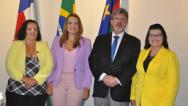  Secretário de Estado e Prefeita reafirmam parceria de projeto com apenados do Presídio Nilton Gonçalves