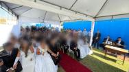 Conjunto Penal de Itabuna realiza casamento coletivo; casal homoafetivo oficializa união e faz história 