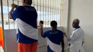 Curso na área da construção civil capacita internos da Colônia Penal de Simões Filho