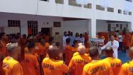Palestra sobre autocuidado é ministrada por internos do Conjunto Penal de Lauro de Freitas