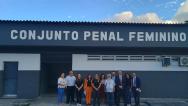 Membros do Conselho Penitenciário do Estado da Bahia realizaram a inspeção  no Conjunto Penal Feminino.