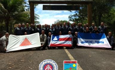 VI Curso Básico de Ações Prisionais (CAEMA) foram 28 agentes penitenciários da Bahia