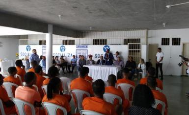 31 reeducandos são certificados em Padeiro e Jardinagem no Conjunto Penal de Lauro de Freitas
