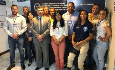 Superintendente de Inteligência da SSP visita Coordenação de Inteligência da Seap
