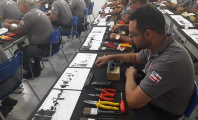Seap em parceria com a PMBA inicia curso de Rotinas e Procedimentos Penitenciários