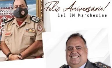 A Seap parabeniza o Cel BM Adson Marquesini pelo seu aniversário