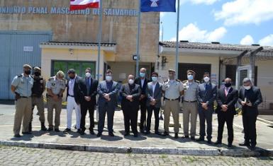 Seap recebe visita do Secretário da Segurança Pública ao Complexo Penitenciário da Mata Escura
