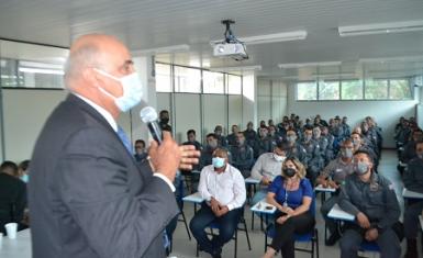 Escola Penitenciária da SEAP recebe turmas para cursos de capacitação e qualificação de Policiais Penais. 