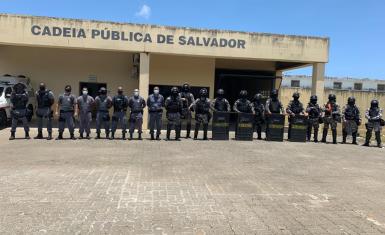 Policiais Penais realizam operação de combate e apreensão de ilícitos