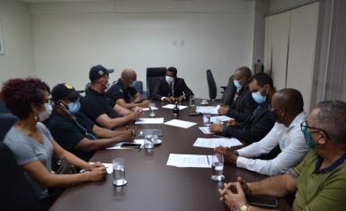 Reunião do Secretário de Administração Penitenciária com a Diretoria do Sinspeb