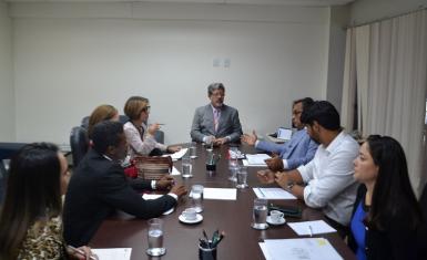 SEAP E MINISTÉRIO PÚBLICO DISCUTEM MELHORIAS PARA O SISTEMA PRISIONAL DO ESTADO.