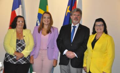 Secretário de Estado e Prefeita reafirmam parceria de projeto com apenados do Presídio Nilton Gonçalves