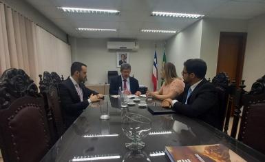 SEAP RECEBE VISITA DA ASSOCIAÇÃO  DE ADVOGADOS DA BAHIA.