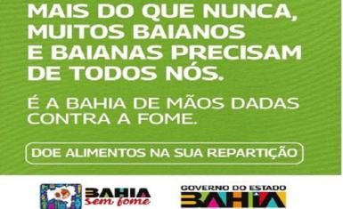 Seap engajada no Bahia sem Fome