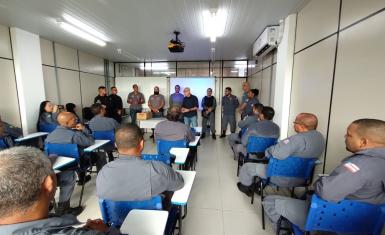 Policiais Penais participam de curso de armamento de baixa letalidade e intervenção prisional 