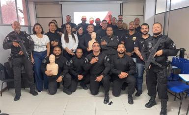 Policiais Penais participam de treinamento de Suporte Básico à Vida 