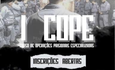 I CURSO DE OPERAÇÕES PRISIONAIS ESPECIALIZADO - I COPE