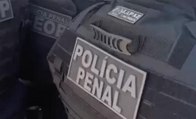 Polícia Penal faz maior apreensão de drogas do ano em operação de revista