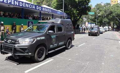 Polícia Penal participa do desfile da Independência