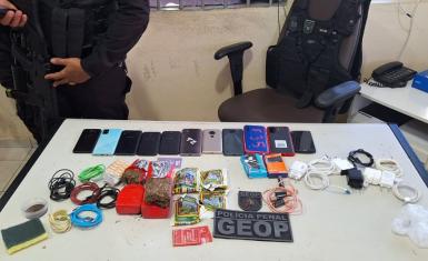 Tentativa de arremesso de ilícitos no Complexo da Mata Escura é frustrada pela Ronda Perimetral do GEOP