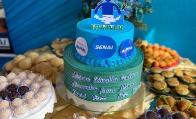 Internos recebem diploma do curso padeiro e confeiteiro