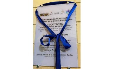 Presídio de Segurança Máxima de Serrinha ganha INFOCENTRO