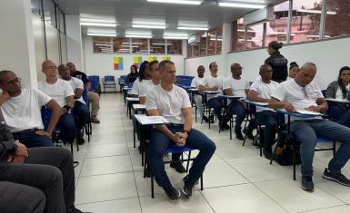 Seap deu início a aula do 1º Curso de Formação Policial Penal 2024