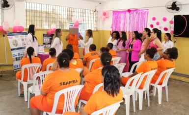 Outubro Rosa: Saúde e serviços no Conjunto Penal Feminino